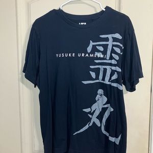 Yu Yu Hakusho Anime Yusuke Short Sleeved Shirt L Japan Japanese